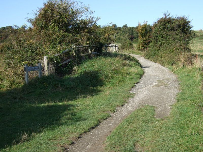 Bridle path Lancing Ring Jan 2012